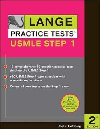 Buy Lange Practice Tests for the USMLE Step 1 (LANGE Reviews USMLE ...