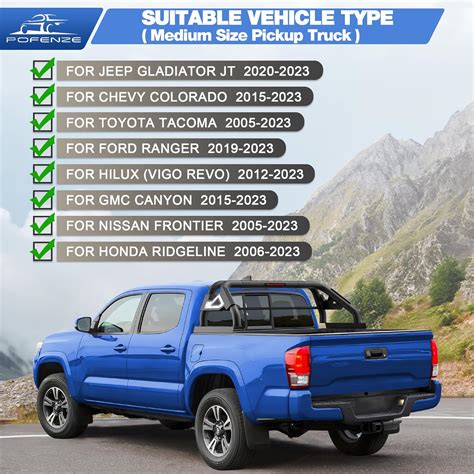 POFENZE Truck Roll Bar for Mid Size Truks Heavy Duty Sport India | Ubuy