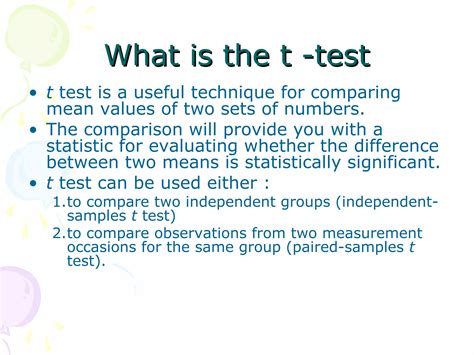 Image result for T-test Examples