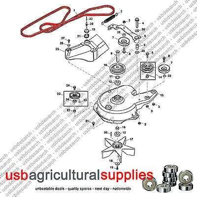 John Deere LT133 Belt Installation 的图像结果