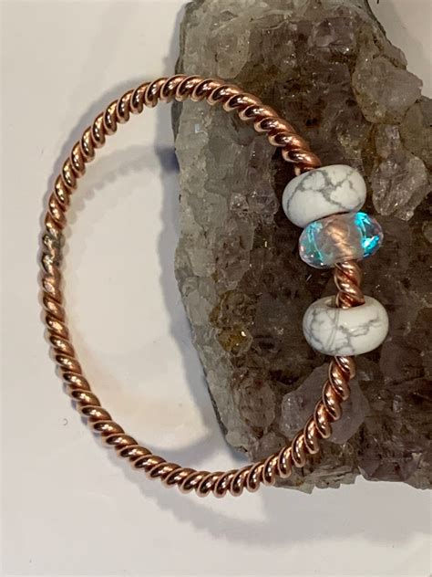 1/2 Atlantean Cubit Copper Tensor Ring Bangle Bracelet With - Etsy