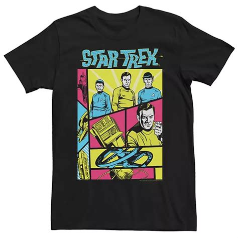 Men's Star Trek Original Series Retro Comic Tee