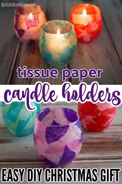 Tissue Paper Candle Holder 的图像结果