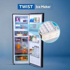 Haier 258 L 3 Star Double Door Frost Free Refrigerator Appliance, Twin ...