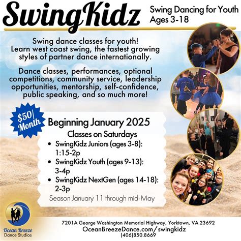 SwingKidz Orientation - Orientation for all ages of youth swing dance ...