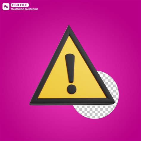 Exclamation caution triangle PSD, High Quality Free PSD Templates for ...