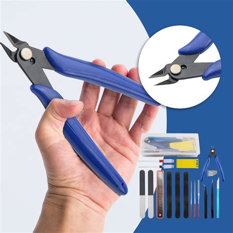 Buy Sentmoom 17PC Toy Car Model Building Basic Tool Kit Model Tool Kit ...