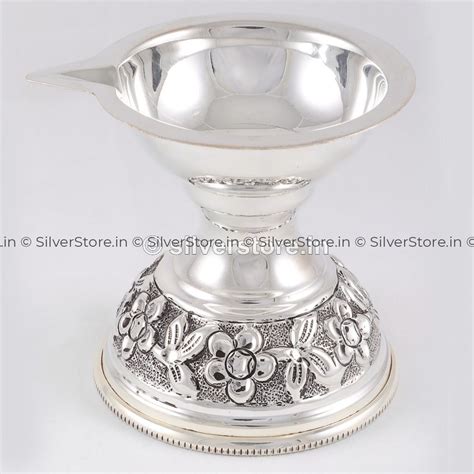 Buy Silver Pooja Items Online | Buy Silver Diya Online – SilverStore.in