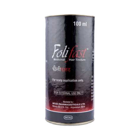 Folifast - Bottle of 100Ml Hair Tincture : Amazon.in: Health & Personal ...