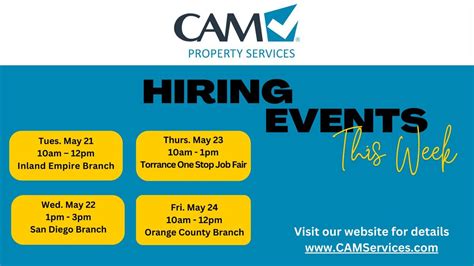 Hiring Event - Orange County Branch , Orange County Branch 2000 S ...