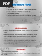 Image result for Basic Subsurface Flow PPT