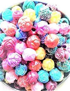 UVV Multicolor Rose Beads 100 pieces - Multicolor Rose Beads 100 pieces ...
