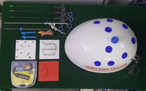 Endo Trainer - Rectangular Shape Endotrainer with 5 Basic Instruments ...