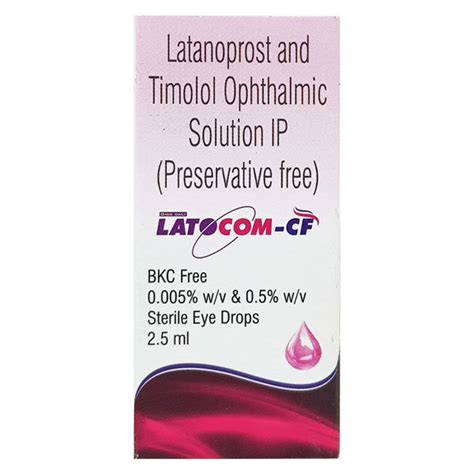 Latocom-CF Eye Drops | Uses, Side Effects, Price | Apollo Pharmacy