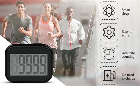 The Autostory 3D Pedometer, Simple Accurate Step Tracker for Men, Women ...