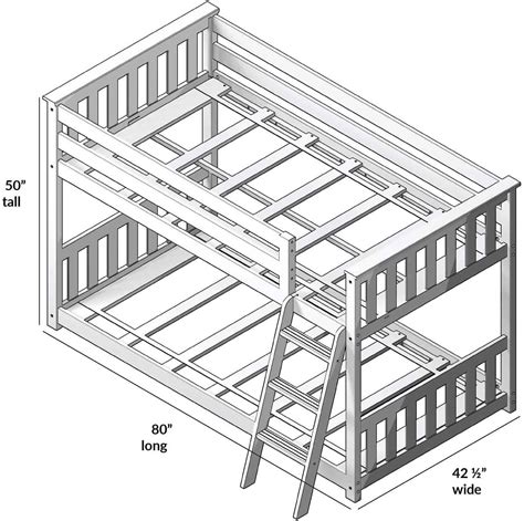 What Are The Dimensions Of A Bunk Bed Mattress
