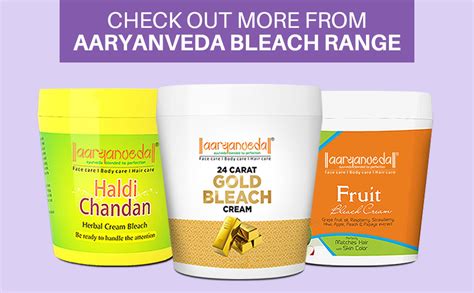 Aryanveda Tanend Bleach Cream For All Skin Types | With Milk & Honey ...