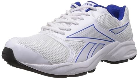 Buy Reebok Men's Pacific Run Lp White Mesh Running Shoes - 10 UK at ...