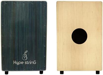 Clapbox Adjustable Snare Cajon CB50- Oak Wood, (H:50 W:30 L:30) - 3 ...