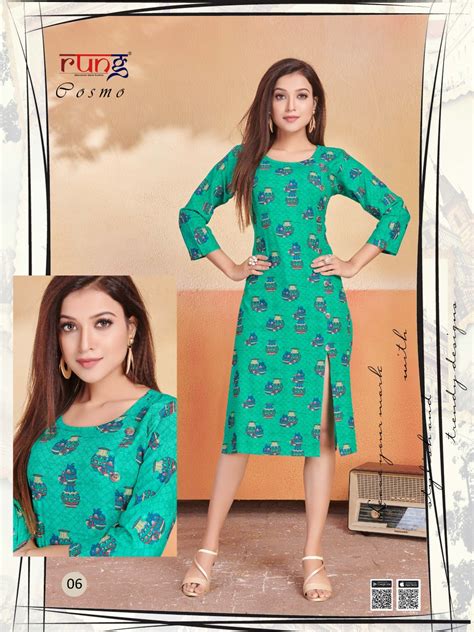 Rung Presents Cosmo Casual Wear Kurti Collection