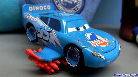 Flying Lightning Mcqueen Dinoco Blue Amazon.com: Disney Cars Mega