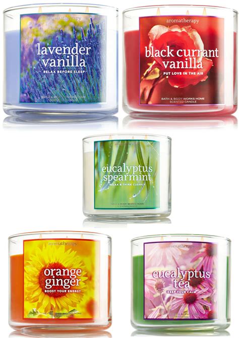 aromatherapy candles bath and body works