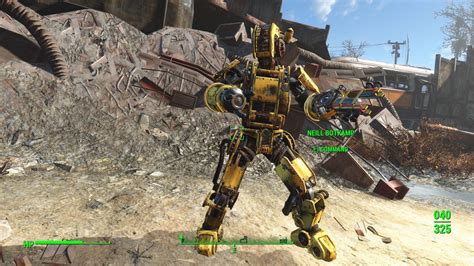 I made one of the Elysium security robots in Automatron : fo4