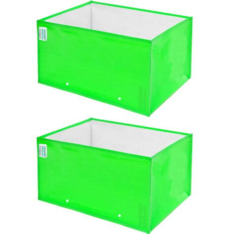 HDPE Rectangular Grow Bag 24x12x12 Inch | Pack of 2 | 260 GSM — Anandi ...