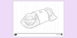 Cupcakes 6 Colouring Sheet | Colouring Sheets (teacher made)