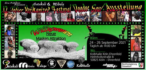 12 Tofier Afrikanized Festival Voodoo Soul Ausstellung 2021 in Köln ...
