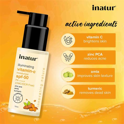 Vitamin C Sunscreen with SPF50 | Broad Spectrum |Skin Brightening ...