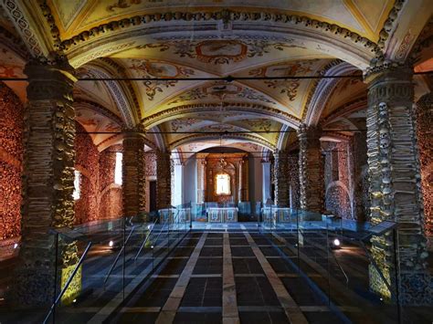 A Capela dos Ossos: The Chapel of Bones, Evora Portugal