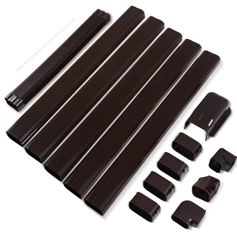 LyPrem 10Ft Mini Split Line Set Cover 3" PVC Line Cover Kit for Mini ...