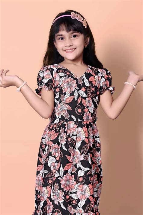 Indi Girls Midi/Knee Length Casual Dress Price in India - Buy Indi ...