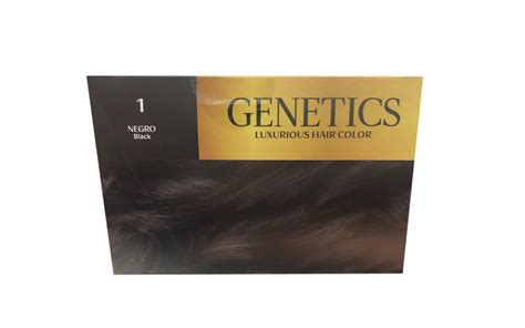 Buy Placenta Life Genetics Luxurious Permanent Hair Color Black #1 with ...