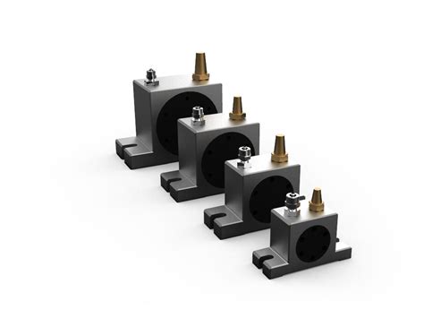 Turbinenvibratoren, Druckluftrüttler | MOOSER Schwingungstechnik