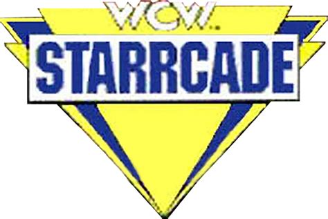 WCW Starrcade Yellow Blue Logo by CarWashDumpsterBoy on DeviantArt