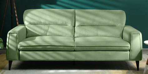 Velvet 3 Seater Sofa In Teal Green Colour