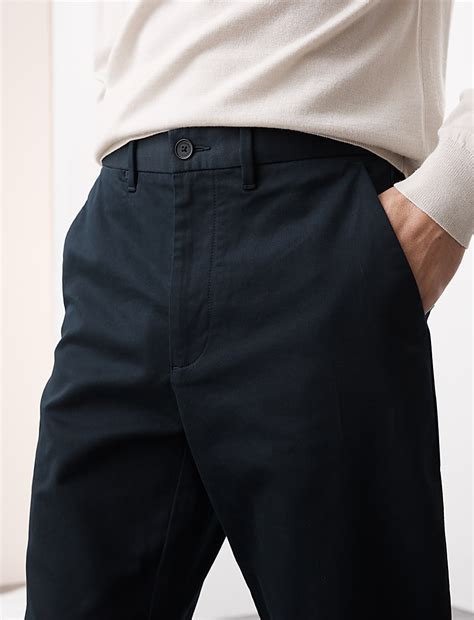 Buy Regular Fit Italian Chinos at Marks & Spencer