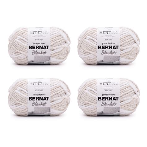 Buy Bernat® Blanket™ #6 Super Bulky Polyester Yarn, Beach Foam 10.5oz ...