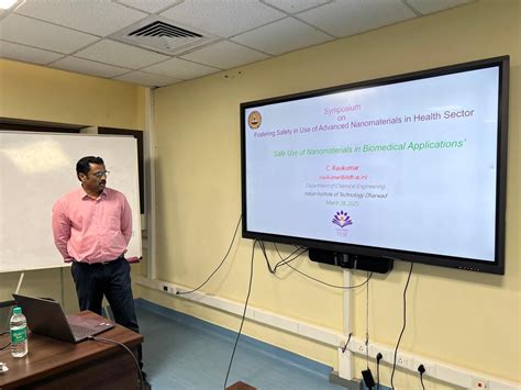 Dr. Ravikumar C delivered an invited talk at the one-day symposium on ...