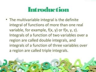 Image result for Integration Variable