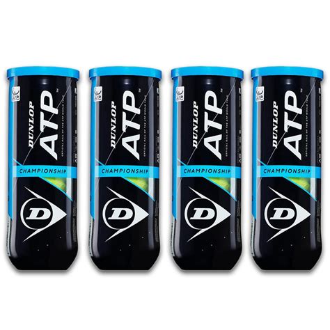 Dunlop ATP Championship Tennis Balls Dozen (4 Cans) – Prokicksports