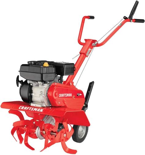 Craftsman 208cc Front Tine Tiller with Pull Start India | Ubuy