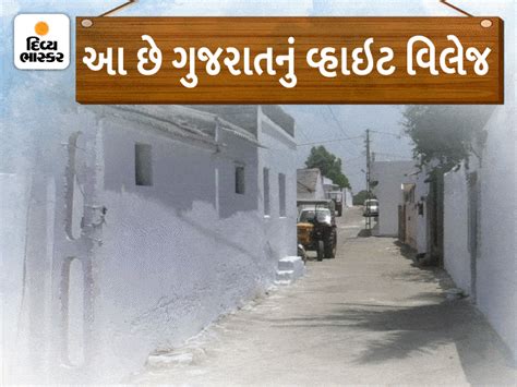 Waghgarh village of Morbi painted with white color of peace, made a ...