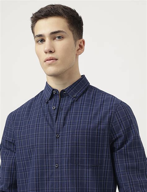 Buy Pure Cotton Checked Shirt at Marks & Spencer