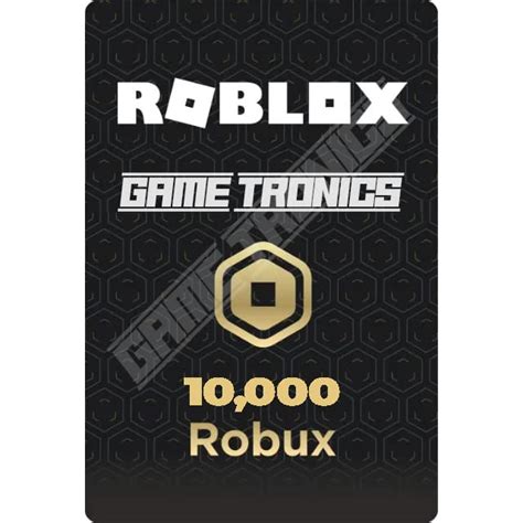 Roblox: 10000 Robux Credit Gift Code [Includes Exclusive Virtual Item ...