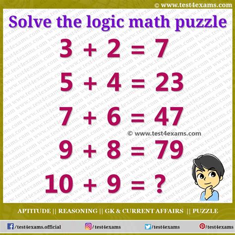 Math Puzzles Logic Problems