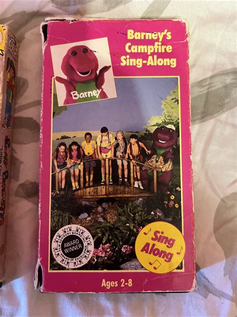 Barney's campfire sing along vhs cover - hostapt