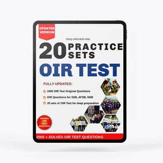OIR Test eBook with 20 Practice Sets - [1000+ Questions Included]